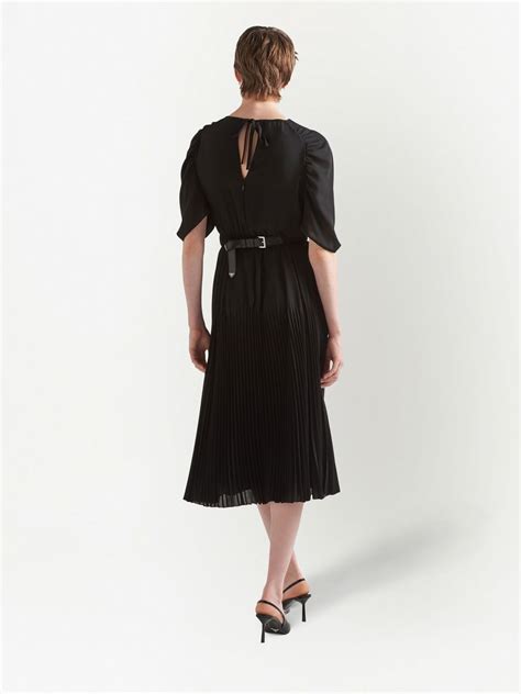 prada dress online|prada pleated dress.